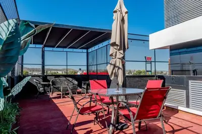 Un balcón o terraza de Tokio Loft Loft Moderno en Centro de Durango