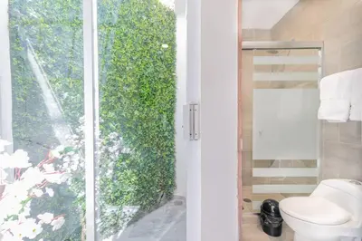 Un baño de Tokio Loft Loft Moderno en Centro de Durango