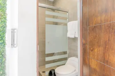 Un baño de Tokio Loft Loft Moderno en Centro de Durango