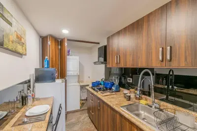 Una cocina o zona de cocina en New York Loft en Centro Historico con Roof Garden