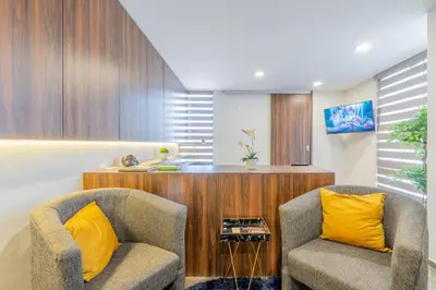 Zona de estar de New York Loft en Centro Historico con Roof Garden