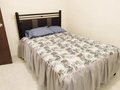Cama o camas de una habitación en Estancia Viajera Misiones - 7 Min Malecón