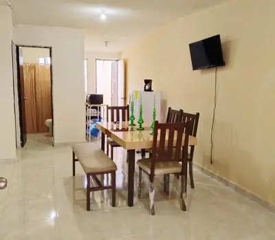 Una televisión o centro de entretenimiento en Estancia Viajera Misiones - 7 Min Malecón