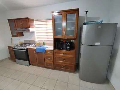 Una cocina o zona de cocina en Casa Cosmos 'Alberca Privada'