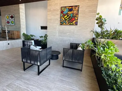 Zona de estar de Loft en WTower 603 Mazatlan