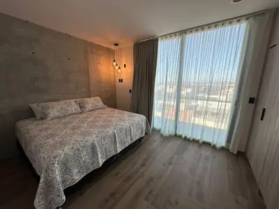 Cama o camas de una habitación en Loft en WTower 503 Mazatlan