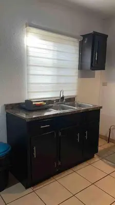 Una cocina o zona de cocina en Departamento Arizona apartment Cercano a Consulado y puentes internacionales