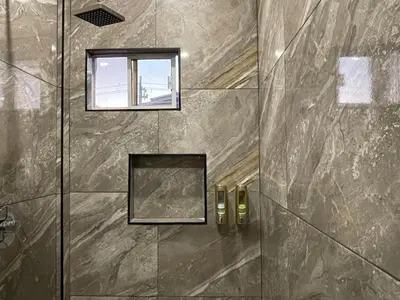 Un baño de Apartamentos AEROPUERTO