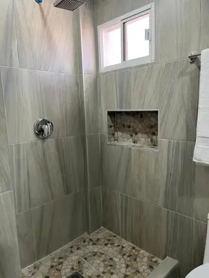 Un baño de Apartamentos AEROPUERTO
