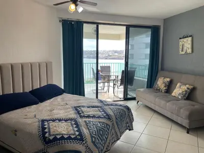 Cama o camas de una habitación en Posada San Carlos 316