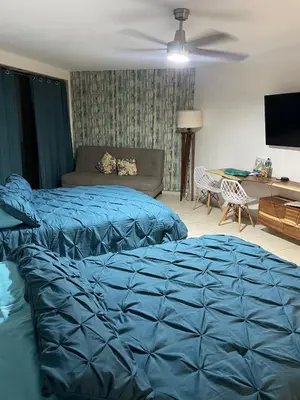Cama o camas de una habitación en Posada San Carlos 316