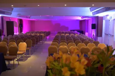 Zona business o sala de conferencias en Hotel San Angel