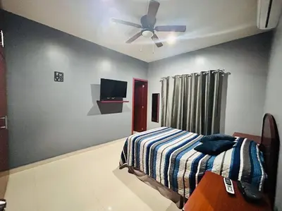 Cama o camas de una habitación en Rio de la plata D203 lujoso super céntrico