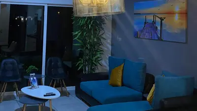 Zona de estar de Pacifika Marina Mazatlán