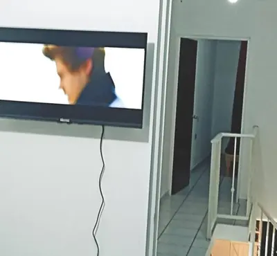 Una televisión o centro de entretenimiento en Departamento Completo, Centro Histórico Durango