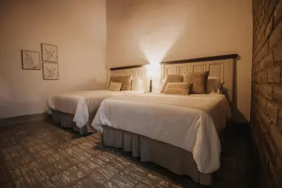 Cama o camas de una habitación en Casa Raco - Parras de la Fuente