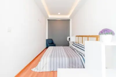 Cama o camas de una habitación en LOFT ULTRA Moderno y Minimalista con 2 Camas KING Size