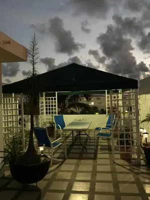 Plano de Apto con Terraza privada muy cerca de Playa