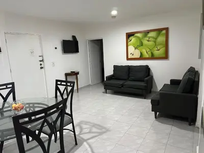 Zona de estar de Apto comodo, muy cerca de playa 101