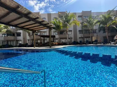 Piscina en o cerca de Ámbar 411 muy cerca del mar