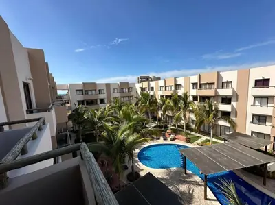 Piscina en o cerca de Ámbar 411 muy cerca del mar