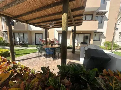 Jardín al aire libre en Ámbar 411 muy cerca del mar