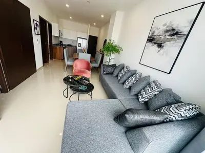 Zona de estar de Ferrara Mazatlan cerca Del Mar