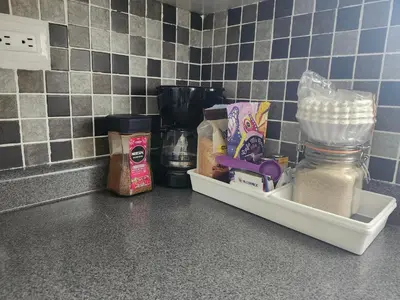 Utensilios para hacer té y café en Casa a 5 min., del Consulado americano