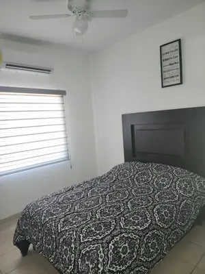 Cama o camas de una habitación en Casa a 5 min., del Consulado americano