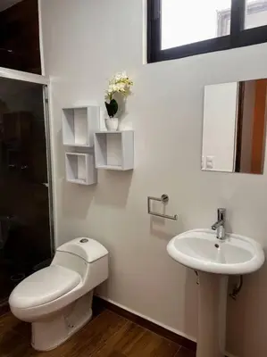 Un baño de Ubicado en la marina/cerca de la playa/ 2 albercas