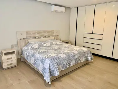 Cama o camas de una habitación en Casita del Mar Condo