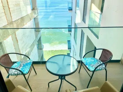 Zona de estar de Casita del Mar Condo