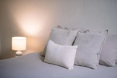 Cama o camas de una habitación en Casa Alicia @ Downtown