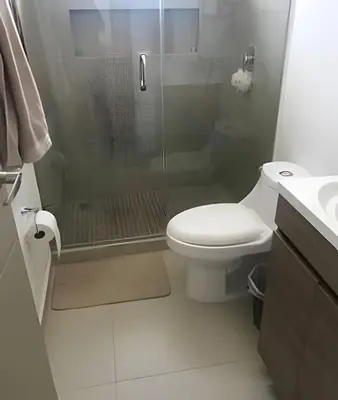 Un baño de Portezza Natura