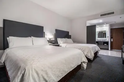 Cama o camas de una habitación en Holiday Inn Express Hotel & Suites Hermosillo by IHG
