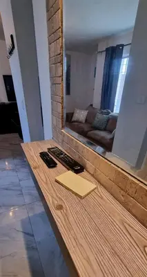 Zona de estar de Santa Clara Apt