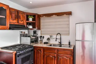 Una cocina o zona de cocina en Nomad Casa en la mejor ubicación
