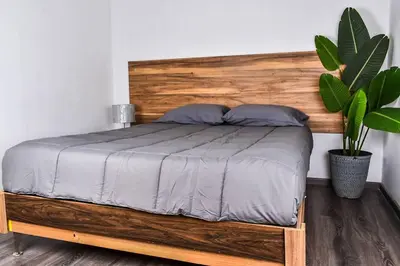 Cama o camas de una habitación en Nomad Casa en la mejor ubicación