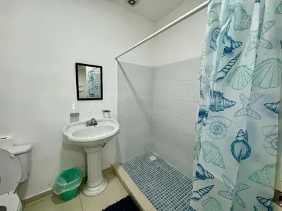Un baño de Isla Venados Habitaciones Vacacionales