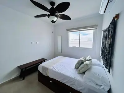 Cama o camas de una habitación en Preciosa Casa Almarena 1402 ideal para familias