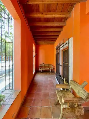 Zona de estar de Suite Colonial en Parras de la Fuente