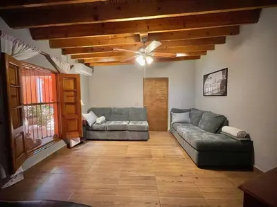 Zona de estar de Suite Colonial en Parras de la Fuente
