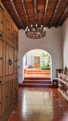 Zona de estar de Casa Orquídea con Alberca en Centro Histórico