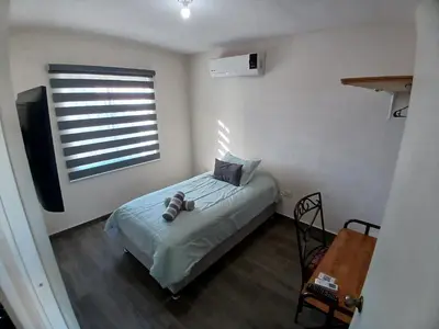 Cama o camas de una habitación en Vivienda completa 2 plantas, y privada con acceso controlado