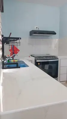 Una cocina o zona de cocina en Residencia Los Hebreos