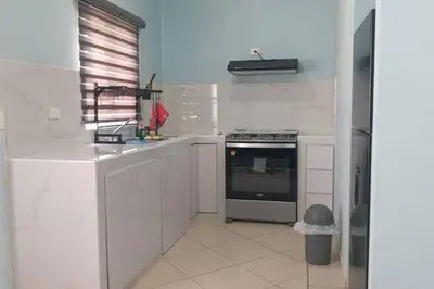 Una cocina o zona de cocina en Residencia Los Hebreos
