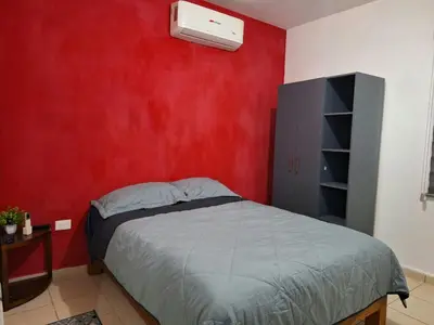 Cama o camas de una habitación en Residencia Los Hebreos