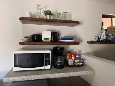 Una cocina o zona de cocina en Studio Candelero en Loreto