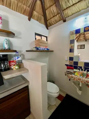 Una cocina o zona de cocina en Studio Candelero en Loreto