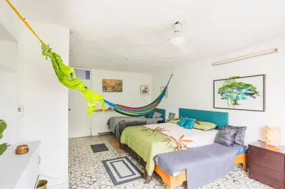 Cama o camas de una habitación en Bienestar Neotropical